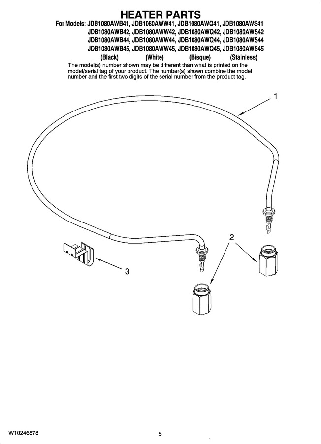 Diagram for JDB1080AWS44