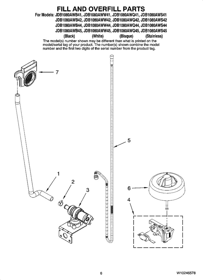 Diagram for JDB1080AWS41