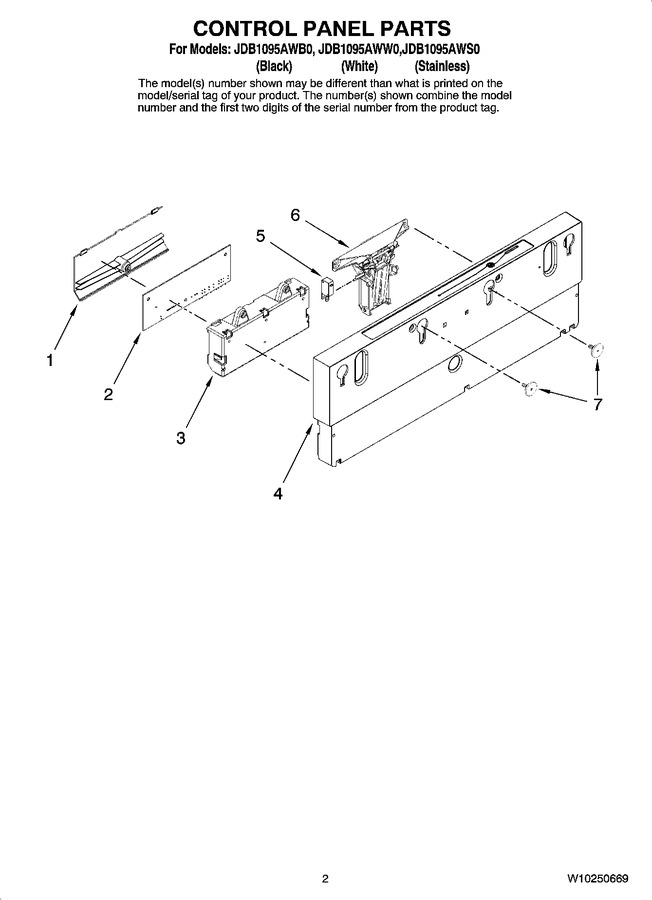 Diagram for JDB1095AWS0