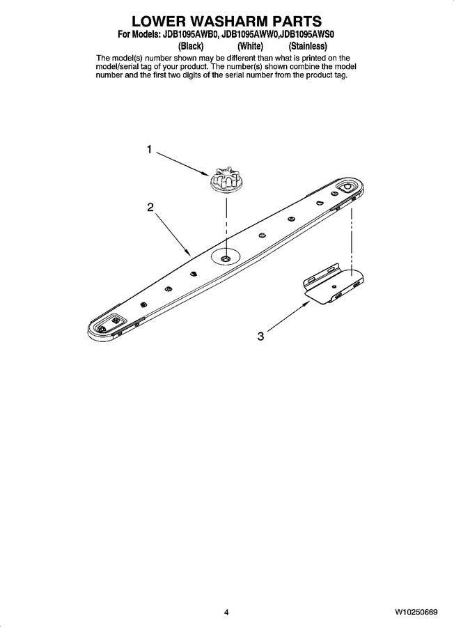 Diagram for JDB1095AWS0