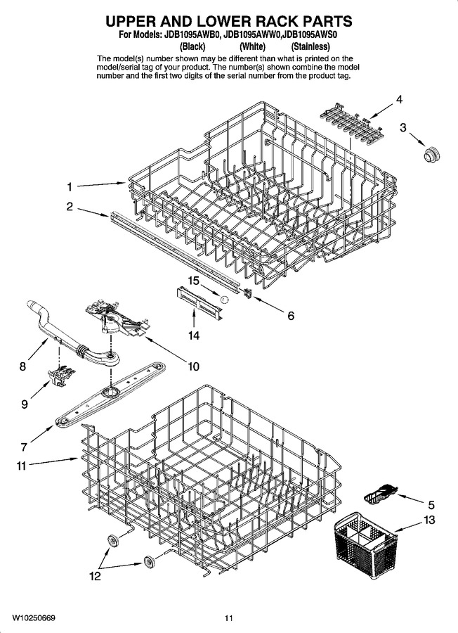 Diagram for JDB1095AWS0