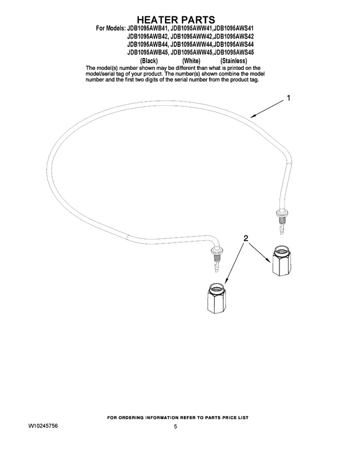 Diagram for JDB1095AWW41