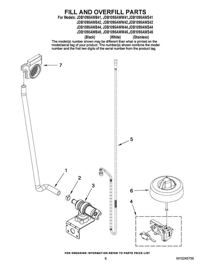 Diagram for JDB1095AWS44