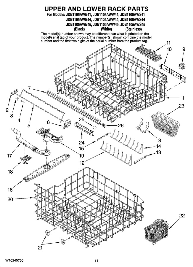 Diagram for JDB1105AWW41