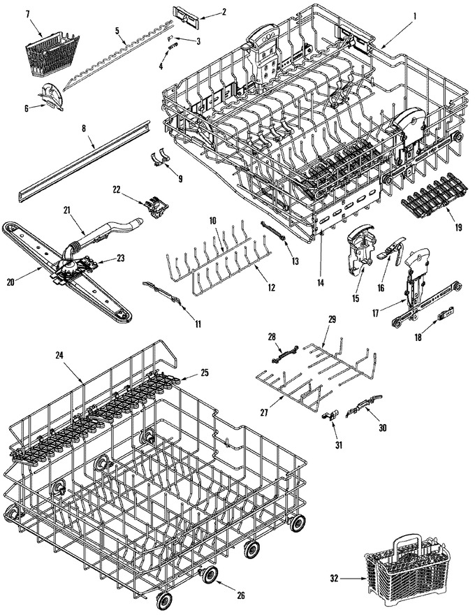 Diagram for JDB1250AWB