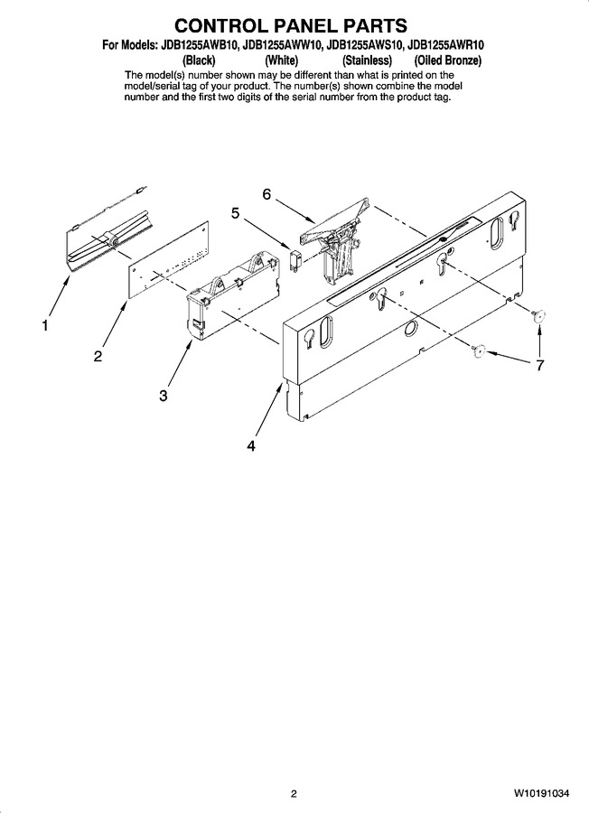 Diagram for JDB1255AWB10