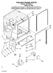 Diagram for 07 - Tub And Frame Parts