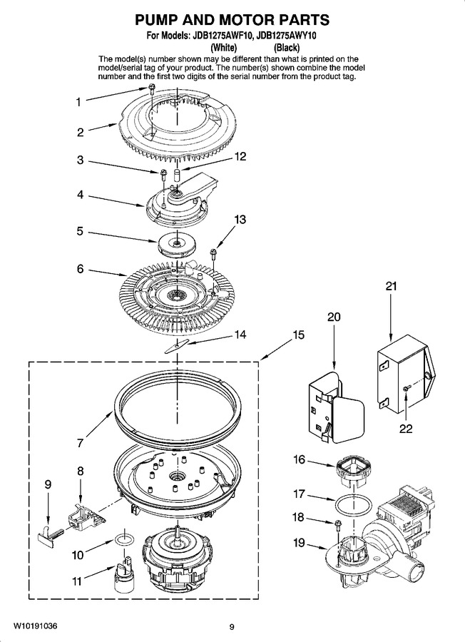 Diagram for JDB1275AWF10