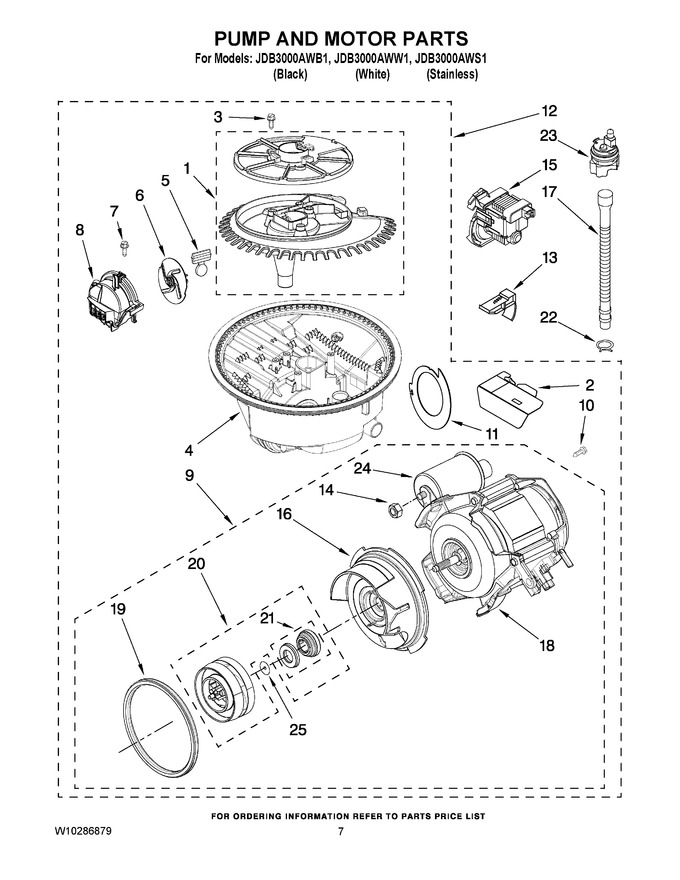 Diagram for JDB3000AWW1