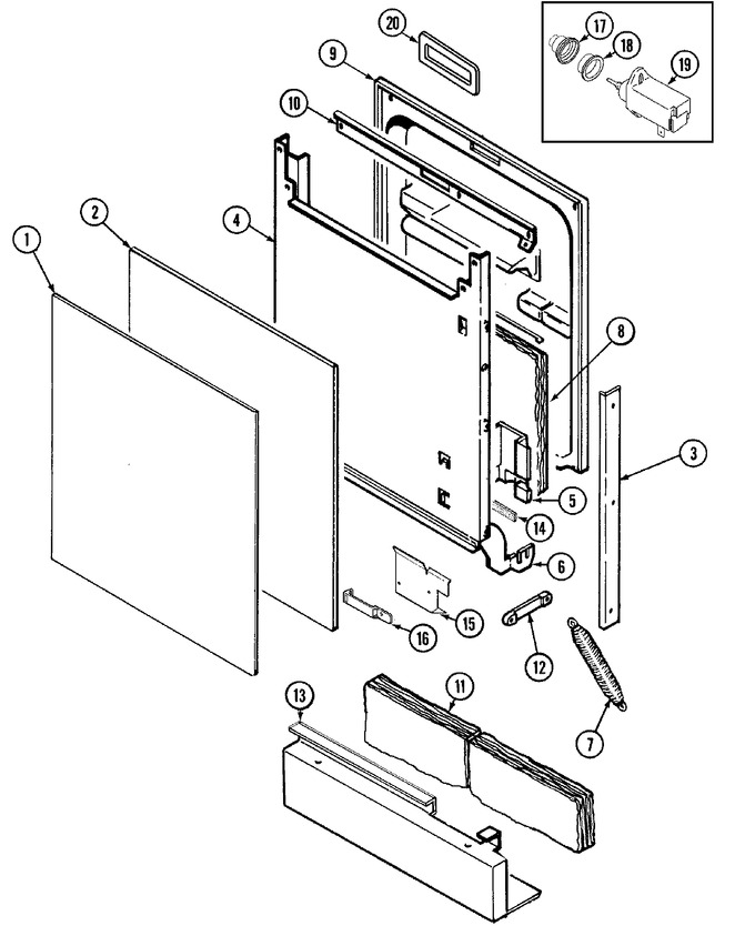 Diagram for JDB3010AWE