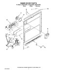 Diagram for 03 - Inner Door Parts