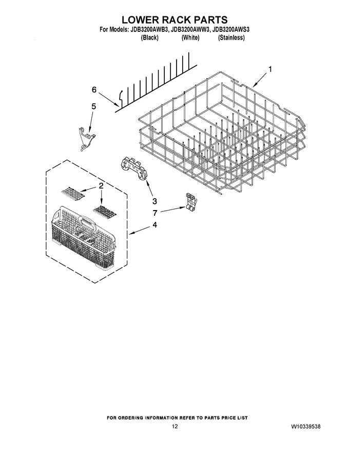 Diagram for JDB3200AWB3