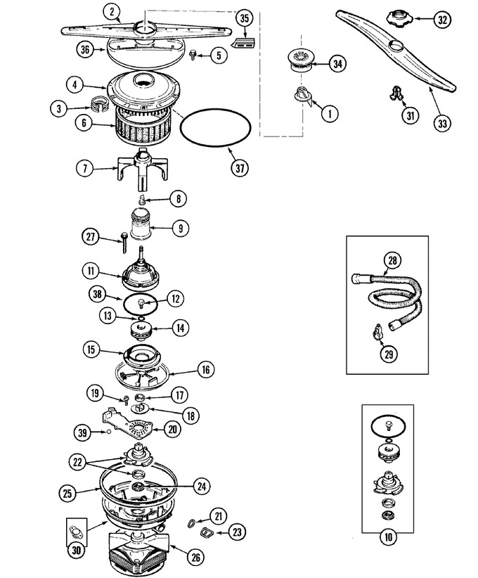 Diagram for MDB6658AWW