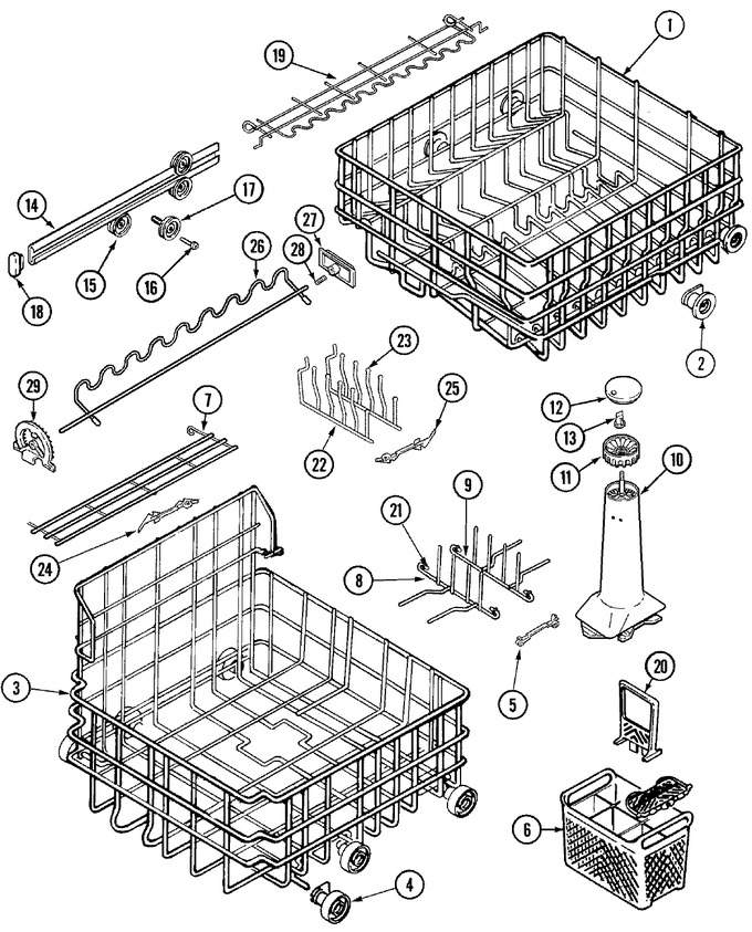 Diagram for MDB9000AWB