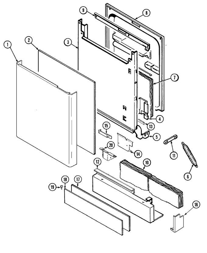 Diagram for JDB4950AWG