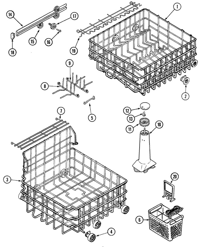 Diagram for MDB4050AWA