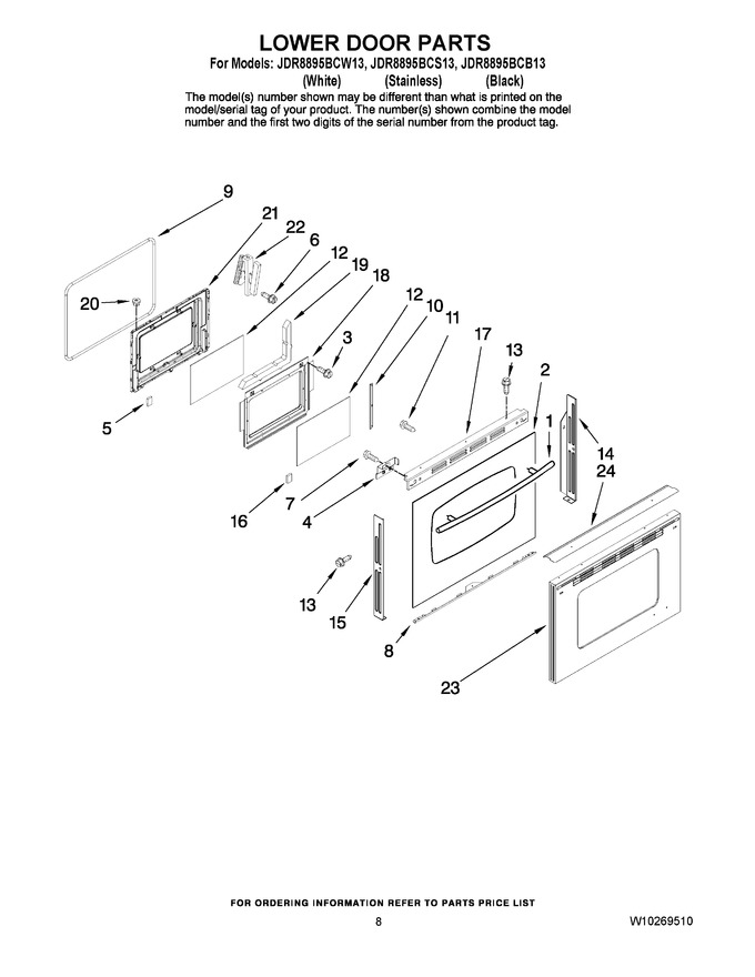 Diagram for JDR8895BCB13