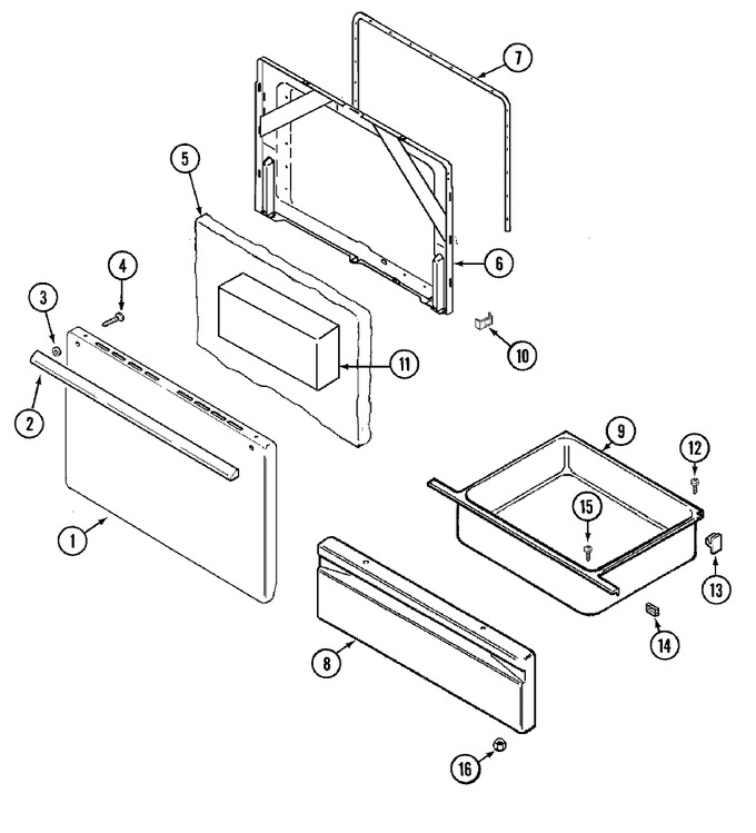 Diagram for JE3510PRW