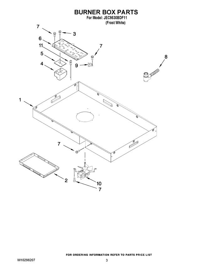 Diagram for JEC9530BDF11