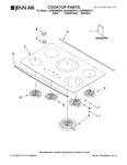 Diagram for 01 - Cooktop Parts