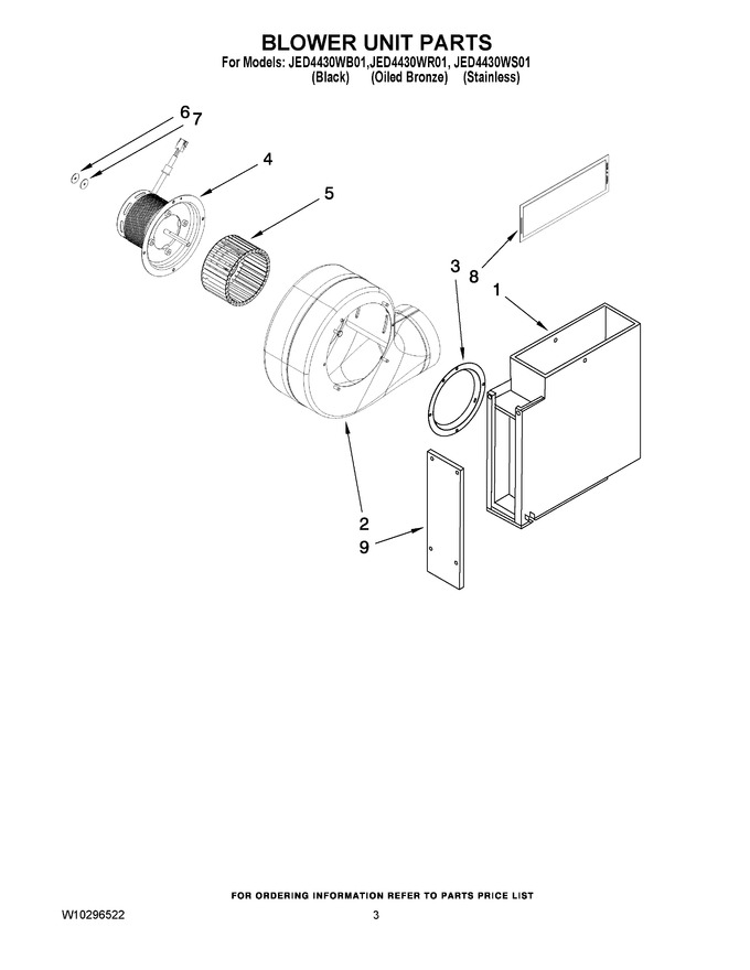 Diagram for JED4430WB01