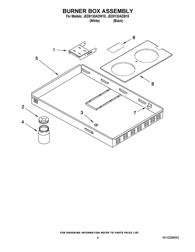 Diagram for JED8130ADB15