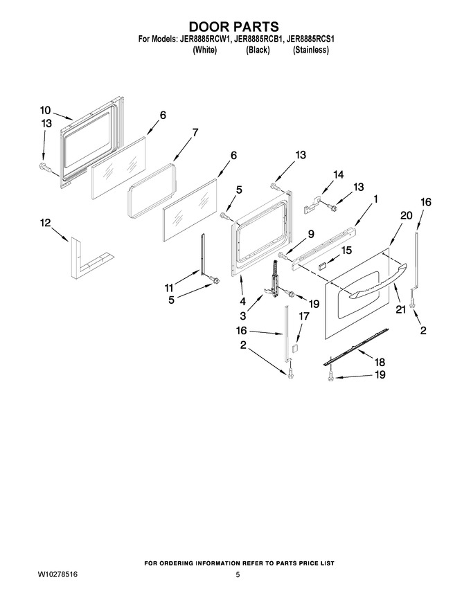 Diagram for JER8885RCB1