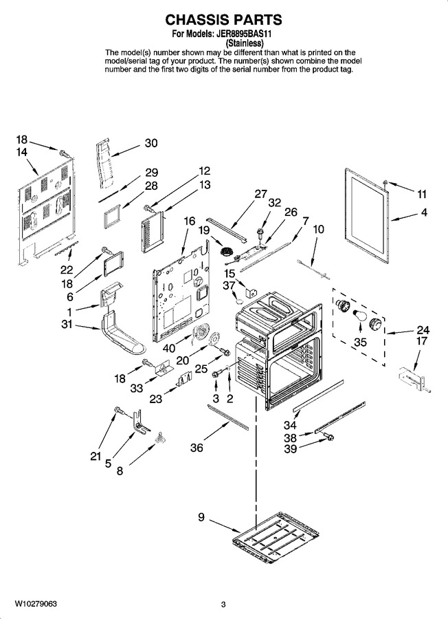 Diagram for JER8895BAS11