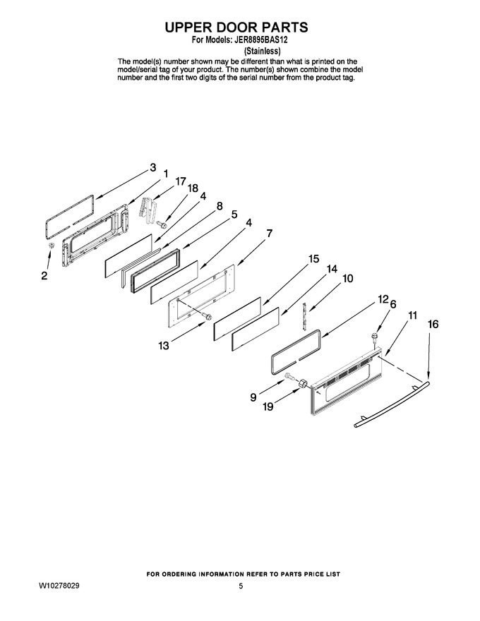 Diagram for JER8895BAS12