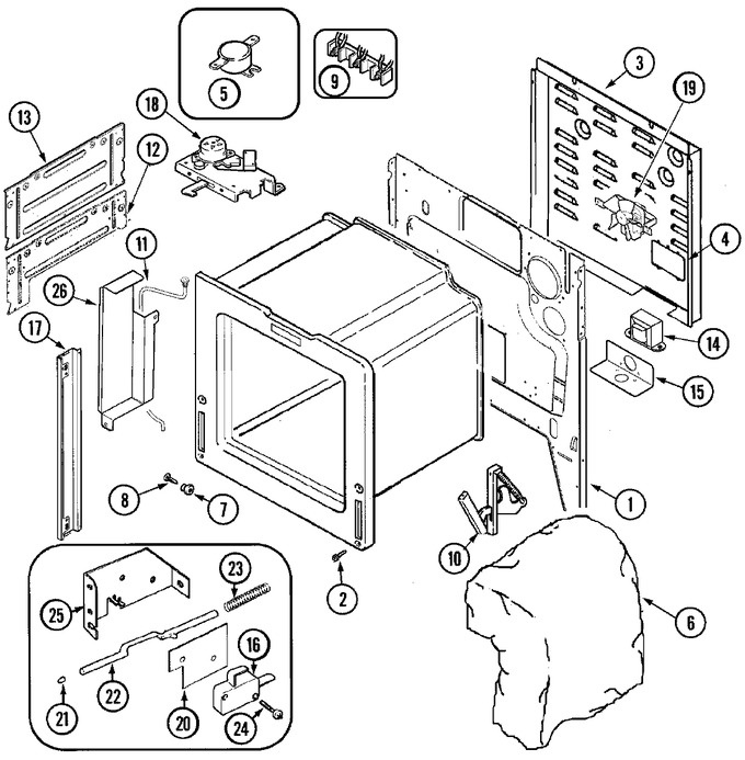 Diagram for JES9750AAB