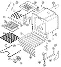 Diagram for 05 - Oven/base