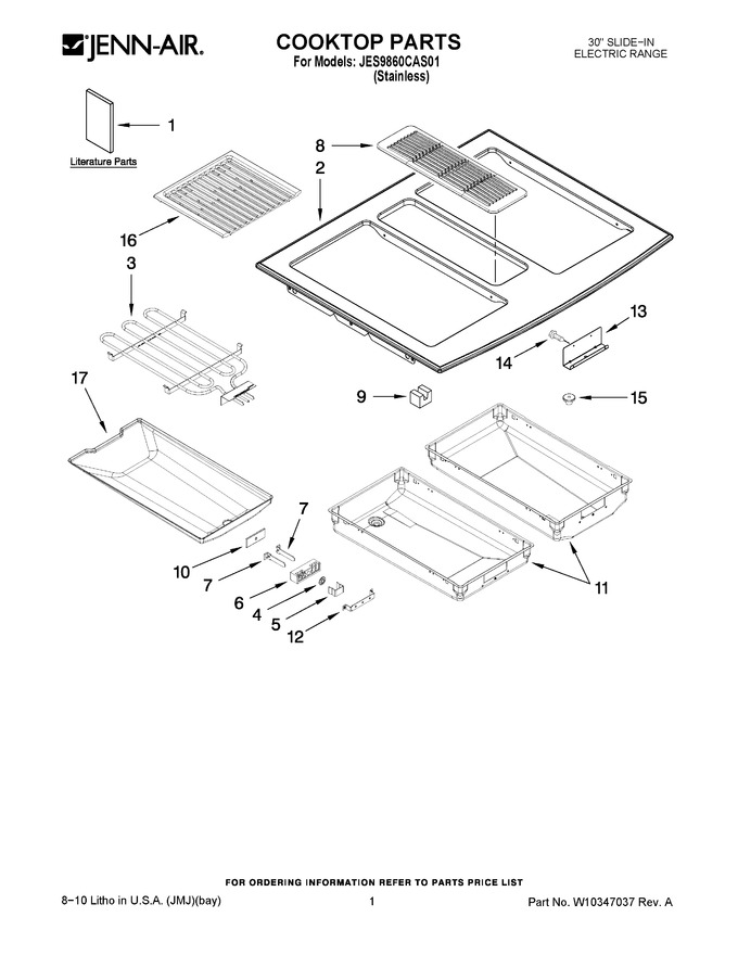 Diagram for JES9860CAS01