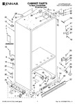 Diagram for 01 - Cabinet Parts