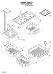 Diagram for 06 - Shelf Parts