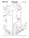 Diagram for 01 - Cabinet Parts