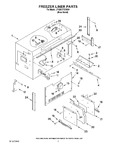 Diagram for 05 - Freezer Liner Parts