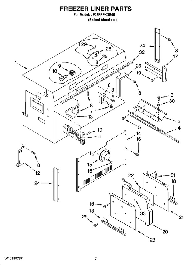 Diagram for JF42PPFXDB00