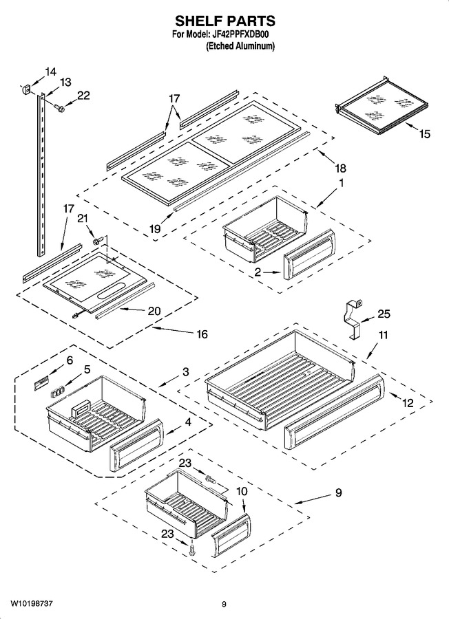 Diagram for JF42PPFXDB00