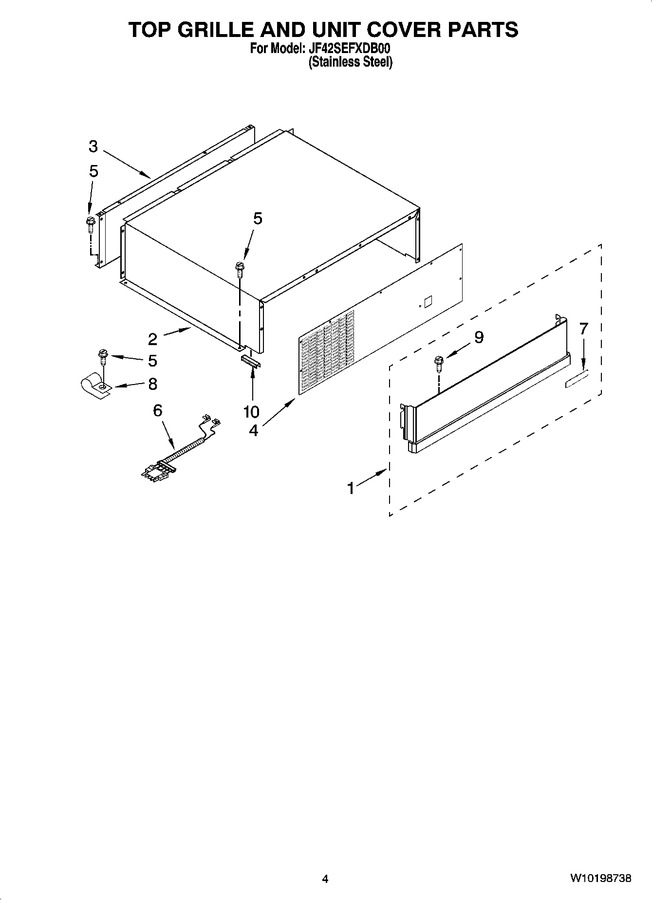 Diagram for JF42SEFXDB00