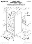 Diagram for 01 - Cabinet Parts