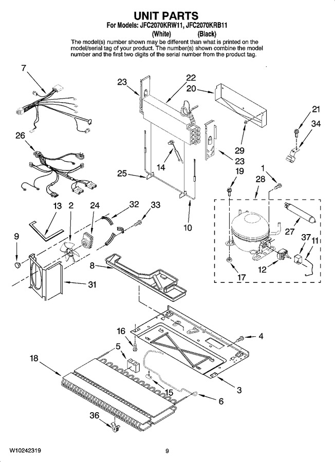 Diagram for JFC2070KRW11