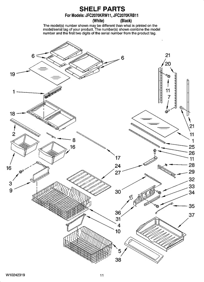 Diagram for JFC2070KRW11