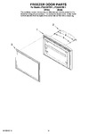 Diagram for 08 - Freezer Door Parts, Optional Parts