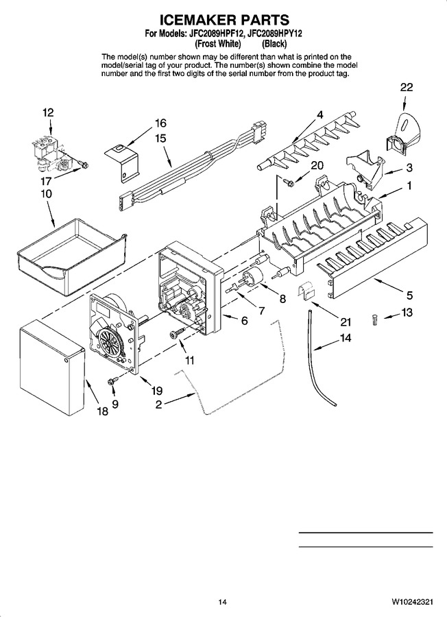 Diagram for JFC2089HPY12