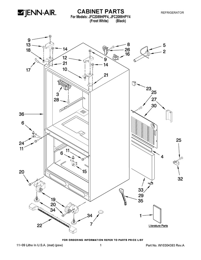 Diagram for JFC2089HPY4