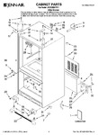 Diagram for 01 - Cabinet Parts