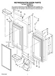 Diagram for 04 - Refrigerator Door Parts