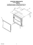 Diagram for 07 - Freezer Door Parts