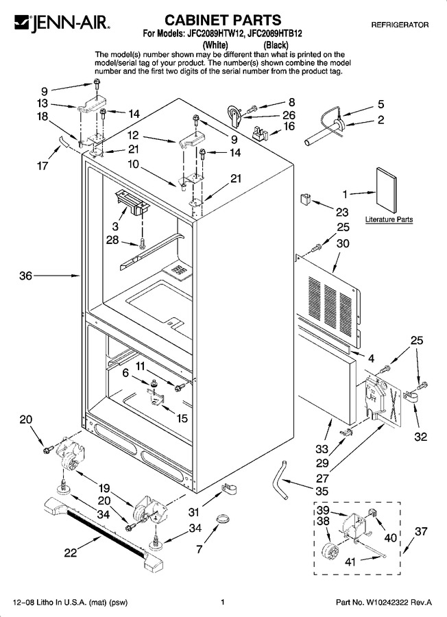 Diagram for JFC2089HTB12