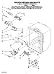 Diagram for 03 - Refrigerator Liner Parts